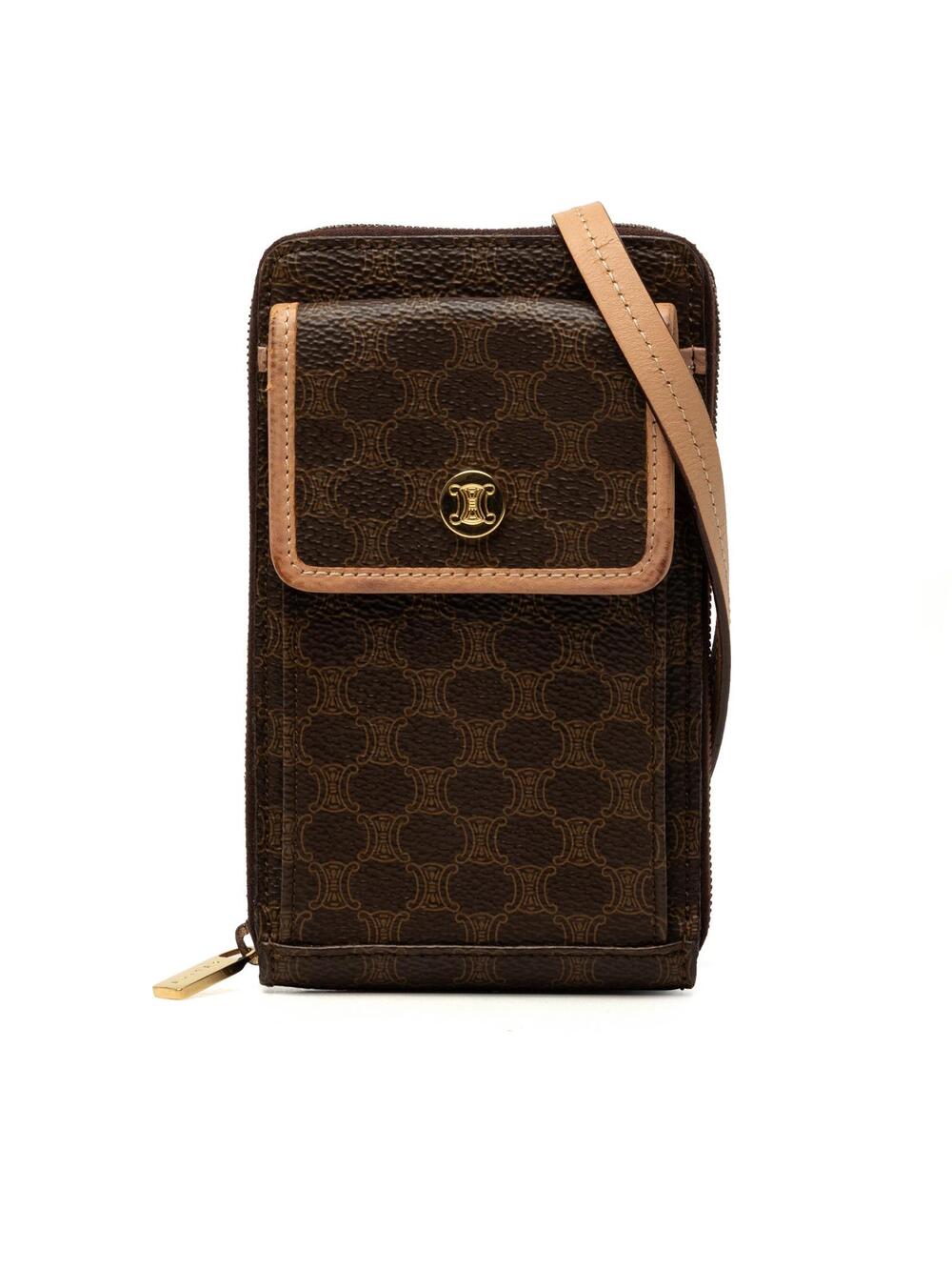 Celine Macadam Coated Canvas Wallet #346964C36B